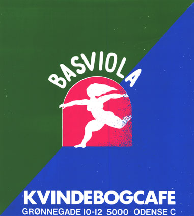 Basviola kvindebogcafé
